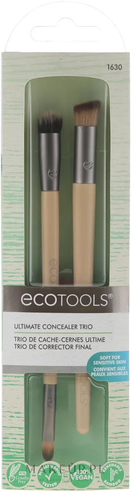 Набор кистей для консилера EcoTools Ultimate Concealer Trio из бамбука