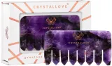 Гребень для массажа кожи головы из аметиста Crystallove — фото 2