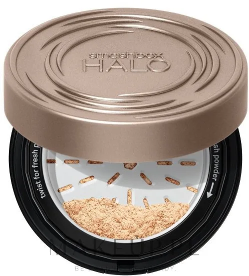 Рассыпчатая пудра Smashbox Halo Fresh-Ground Perfecting Powder матирующая, 10 г, оттенок Tan