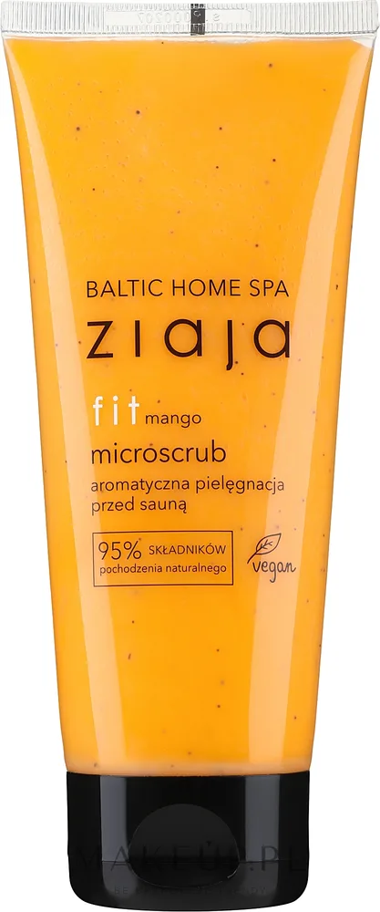 Скраб для тела Ziaja Baltic Home Spa FIT Microscrub перед сауной, манго, 190 мл