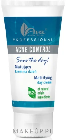 Крем для лица AVA Laboratorium Acne Control Save The Day матирующий дневной 50 мл