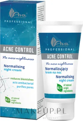 Крем для лица AVA Laboratorium Acne Control No More Nightmares нормализующий ночной 50 мл