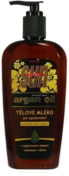 Бальзам для тела после загара Vivaco Sun Argan Oil Lotion After Sun Care