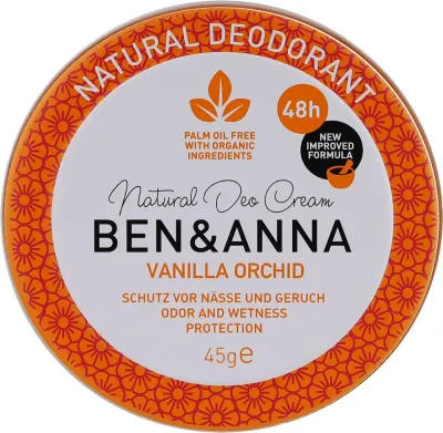 Натуральный крем-дезодорант Ben & Anna Vanilla Orchid