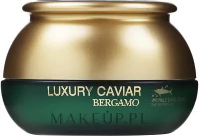 Крем для лица Bergamo Luxury Caviar Wrinkle Care против морщин чёрная икра гиалуроновая кислота 50 мл