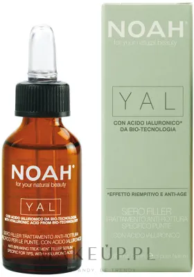 Сыворотка с гиалуроновой кислотой для роста волос Noah YAL Anti-Breaking Filler Serum, 20 мл