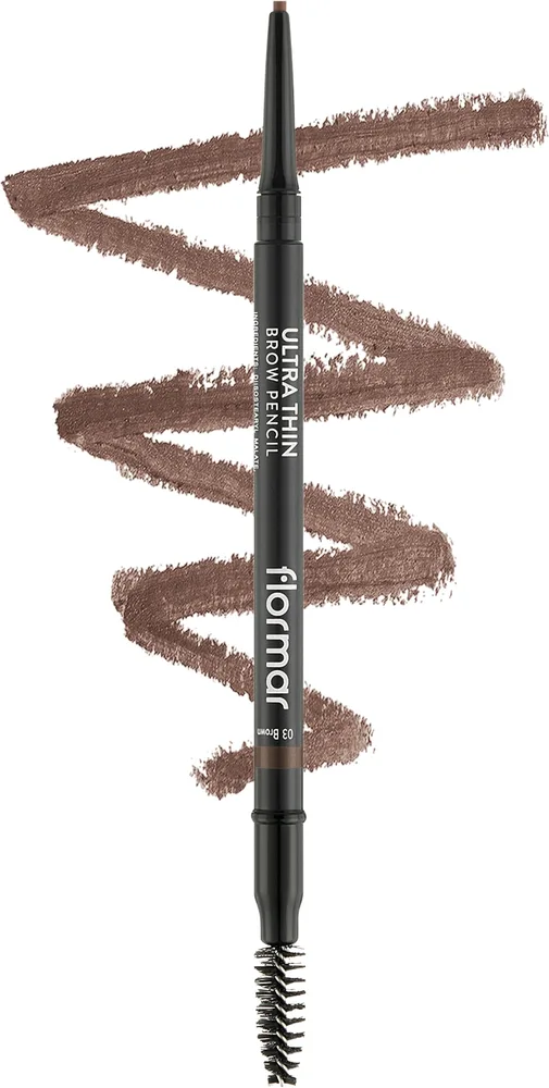 Карандаш для бровей Flormar Ultra Thin Brow Pencil, оттенок 001