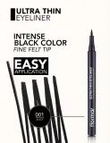 Подводка для глаз Flormar Ultra Thin Eyeliner — фото 4
