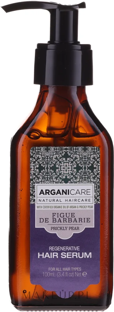 Восстанавливающая сыворотка для волос Arganicare Prickly Pear Hair Serum, 100 мл