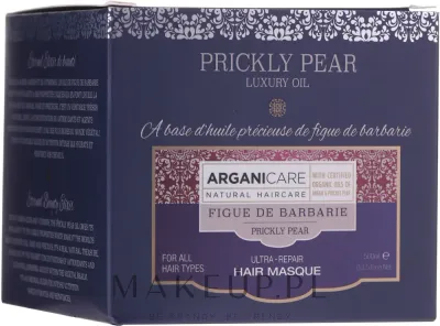 Маска для волос Arganicare Prickly Pear ультра-восстанавливающая, для повреждённых волос, масло опунции, увлажнение, 500 мл