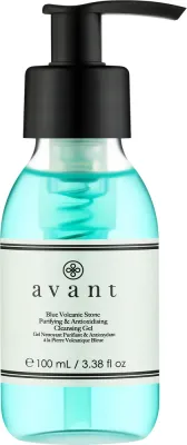 Антиоксидантный очищающий гель для лица Avant Blue Volcanic Stone Purifying Cleansing Gel, 100 мл