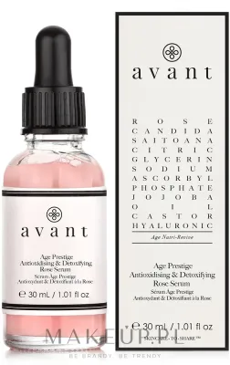 Сыворотка для лица Avant Age Prestige Rose антиоксидантная с витамином C экстрактом розы и гиалуроновой кислотой 30 мл