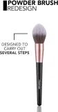 Кисть для пудры Flormar Powder Brush с мягким синтетическим ворсом — фото 3