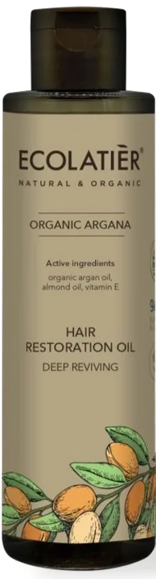 Восстанавливающее масло для волос Ecolatier Organic Argana Hair Oil