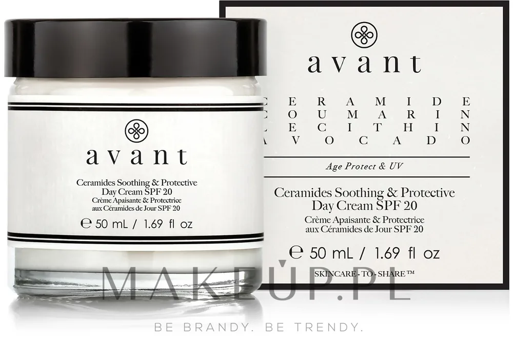 Крем для лица Avant Ceramides Soothing & Protective дневной SPF 20 50 мл