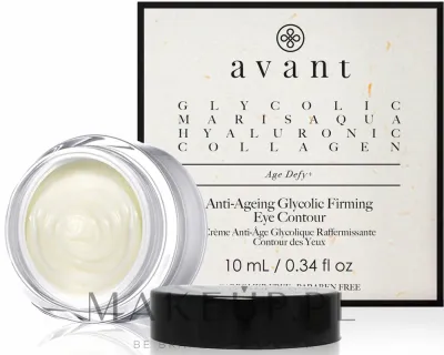 Крем для контура глаз Avant Skincare Anti-Ageing Glycolic Firming Eye Contour уплотняющий, с гликолевой и гиалуроновой кислотами, 10 мл
