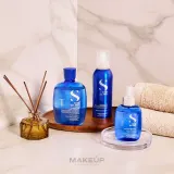 Кондиционер-мусс для тонких волос с эффектом объёма Alfaparf Semi Di Lino Volume Volumizing Mousse Conditioner, 200 мл — фото 4