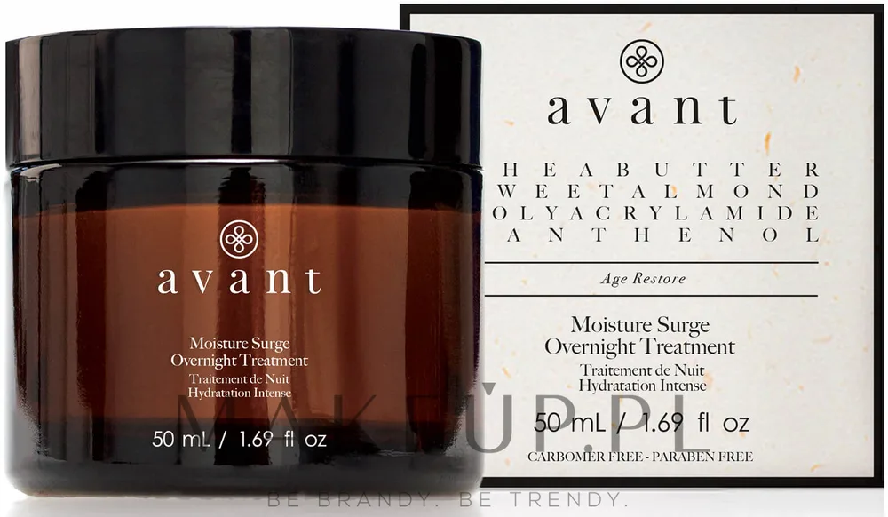 Крем для лица Avant Moisture Surge ночной интенсивно увлажняющий 50 мл