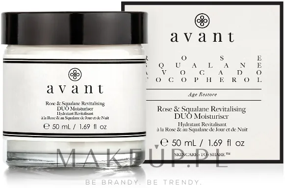 Крем для лица Avant Rose & Squalane Revitalising увлажняющий с розой и скваланом 50 мл