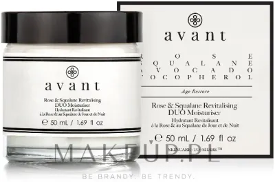 Крем для лица Avant Rose & Squalane Revitalising увлажняющий с розой и скваланом 50 мл