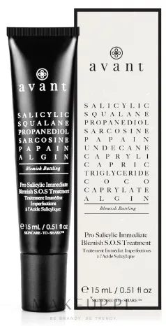 Средство для лица Avant Pro Salicylic Immediate Blemish SOS точечное против несовершенств 15 мл