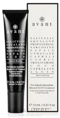 Средство для лица Avant Pro Salicylic Immediate Blemish SOS точечное против несовершенств 15 мл
