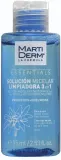 MartiDerm Essentials Micellar Solution 3in1 мицеллярная вода с эдельвейсом для лица 300 мл — фото 1