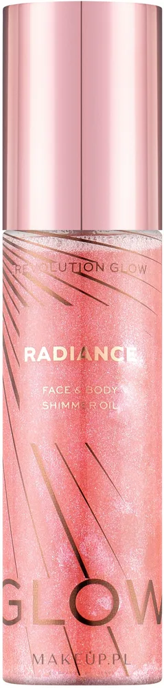 Хайлайтер для лица Makeup Revolution Radiance Shimmer Oil, оттенок Pink