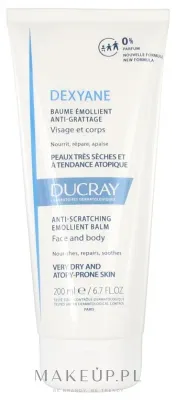 Ducray Ducray Dexyane Anti-Scratch Emollient Balm - Смягчающий бальзам для лица и тела для атопичной кожи