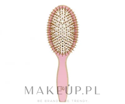 Бамбуковая щётка для волос Ilu Bamboo Pink Flamingo