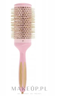Круглая щётка для волос Ilu Hair Brush BambooM Round 52 мм бамбук