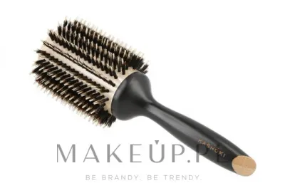 Круглая щётка для волос Kashoki Hair Brush Natural Beauty 50 мм буковая ручка