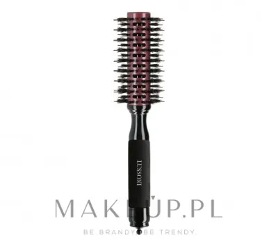 Круглая щётка для волос Lussoni Hair Brush Natural Style 28 мм буковая ручка
