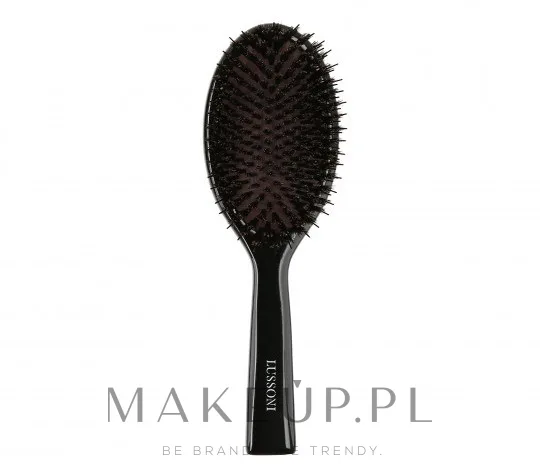 Овальная щётка для волос Lussoni Hair Brush Natural Style Oval буковая ручка