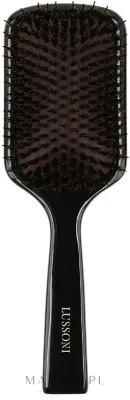 Плоская щётка для волос Lussoni Hair Brush Natural Style Paddle буковая ручка