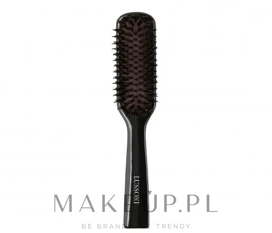 Узкая щётка для волос Lussoni Hair Brush Natural Style Slim буковая ручка