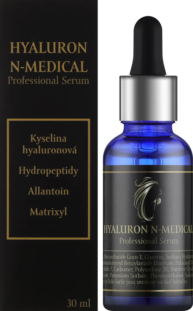 Сыворотка для лица N-Medical Hyalron Professional гиалуроновая с пептидами 30 мл