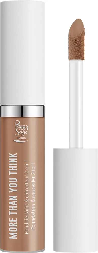 Тональная основа Peggy Sage More Than You Think Foundation & Concealer 2 в 1, 12 мл, оттенок Beige Cuivre