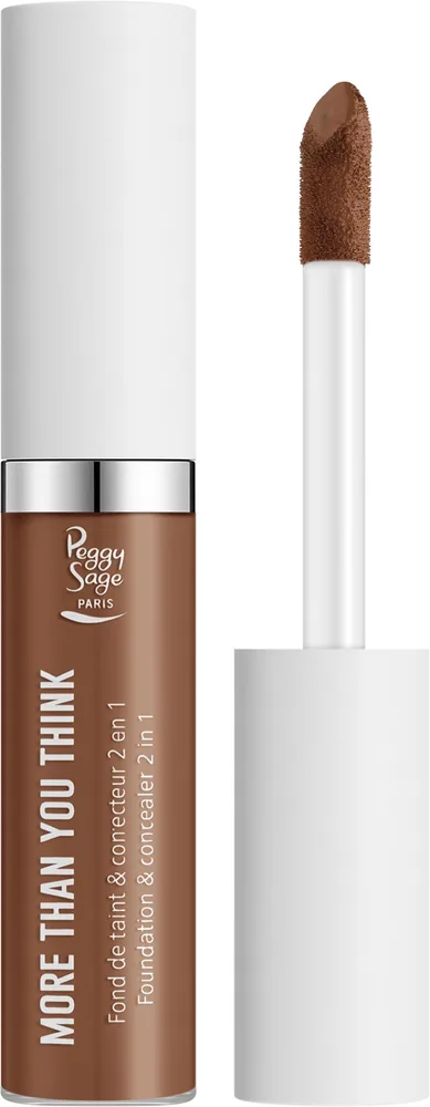 Тональная основа Peggy Sage More Than You Think Foundation & Concealer 2 в 1, 12 мл, оттенок Ambre