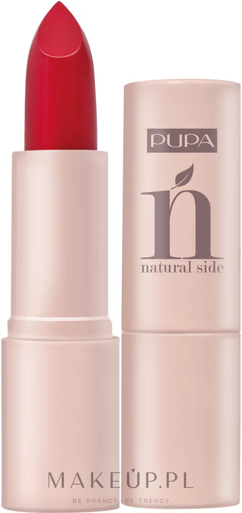 Помада для губ Pupa Natural Side Lipstick, оттенок 009 - Fire Red