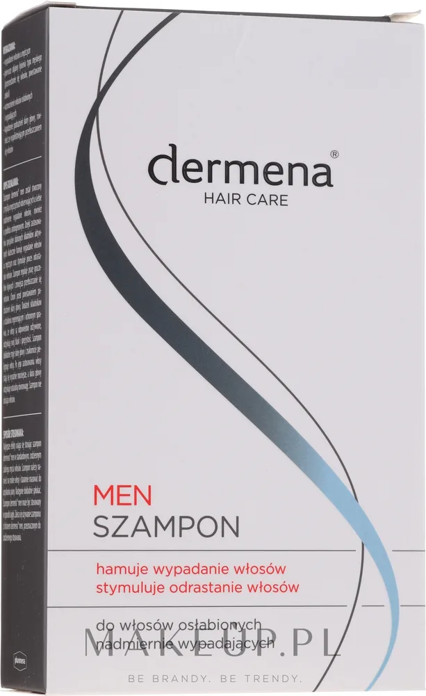 Шампунь Dermena Hair Care Men против выпадения волос для мужчин с биотином 200 мл
