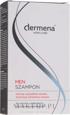 Шампунь Dermena Hair Care Men против выпадения волос для мужчин с биотином 200 мл