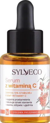 Сыворотка-масло для лица Sylveco с витамином C осветляющая для сияния 30 мл