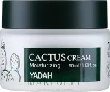 Крем для лица Yadah Moisturizing Cactus увлажняющий с опунцией 50 мл — фото 1