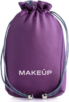 Мешочек для косметики MAKEUP Pretty Pouch на шнурке, фиолетовый