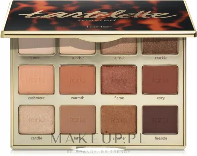 Палетка теней для век Tarte Cosmetics Tartelette Toasted Eyeshadow Palette 12 оттенков