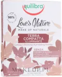 Набор для макияжа Equilibra Love's Nature компактная пудра 8,5 г и кисть — фото 2