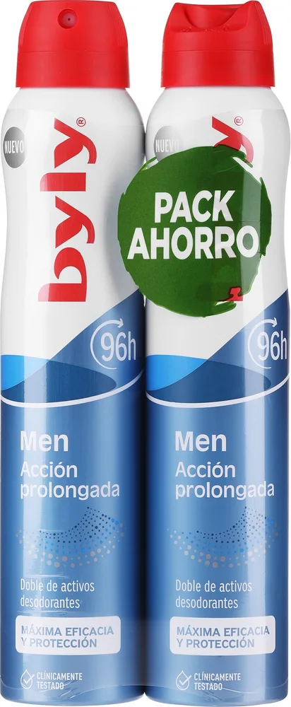 Набор дезодорант-спрей Byly For Men 72 часа для мужчин 2x200 мл