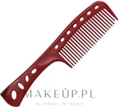 Расчёска для окрашивания и стрижки Y.S.Park Professional 601 Self Standing 225 мм красная