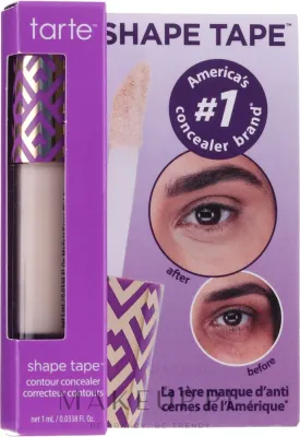 Tarte Cosmetics Mocno kryjący korektor do twarzy w rozmiarze podróżnym - Корректор для лица Tarte Shape Tape Contour мини-формат